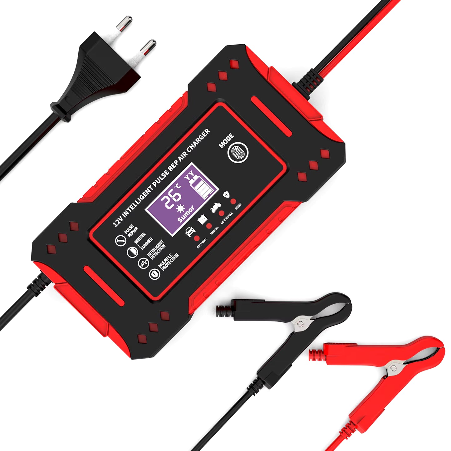 Voltix Revive™ Cargador Inteligente de Baterías 12V