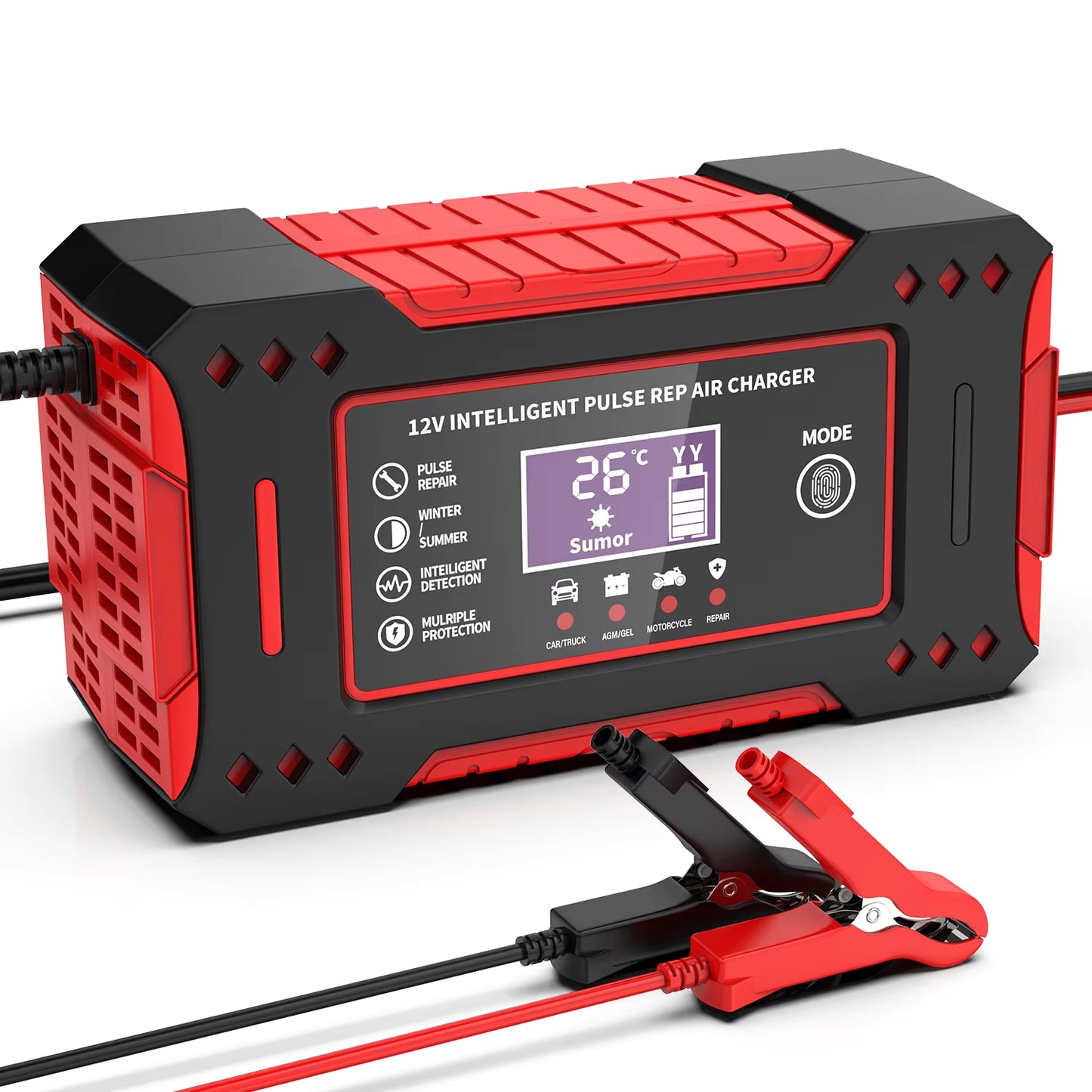 Voltix Revive™ Cargador Inteligente de Baterías 12V