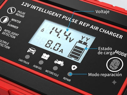 Voltix Revive™ Cargador Inteligente de Baterías 12V